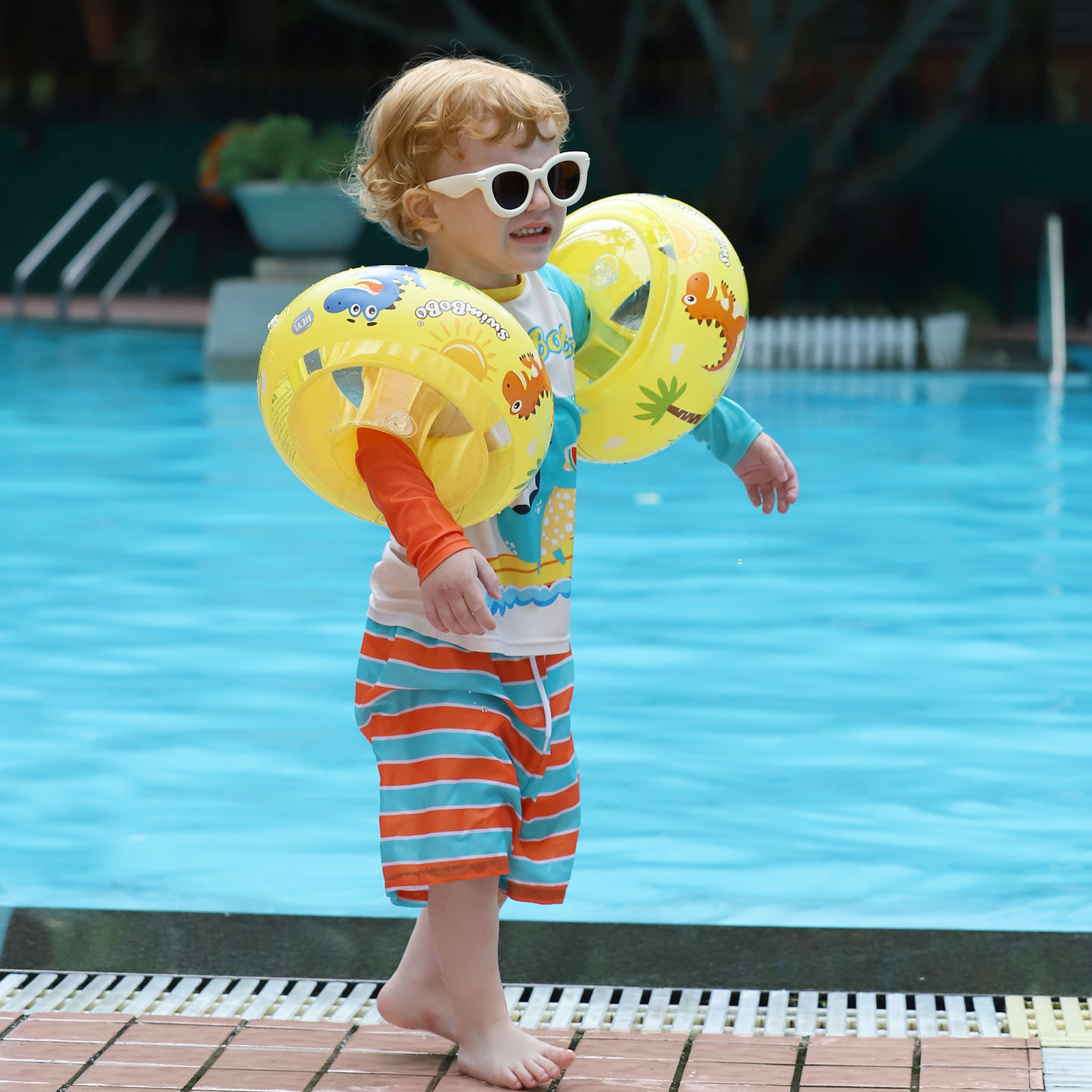 Swimbobo Yellow Summer Swim Ad - Aquatic Sports 评论和价格