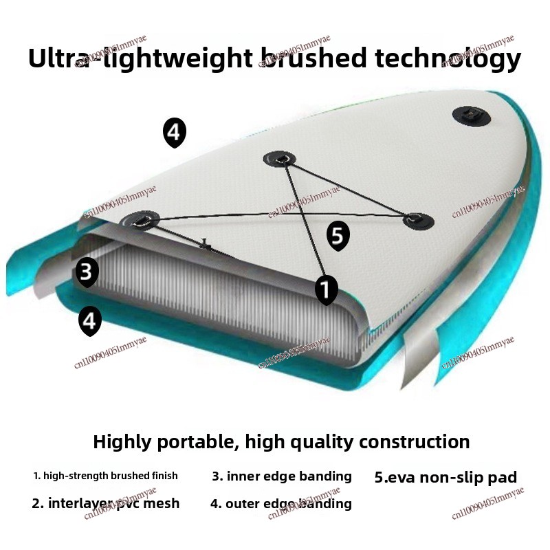 New Inflatable PVC Stand Up Pa - Aquatic Sports Activities 评论和价格