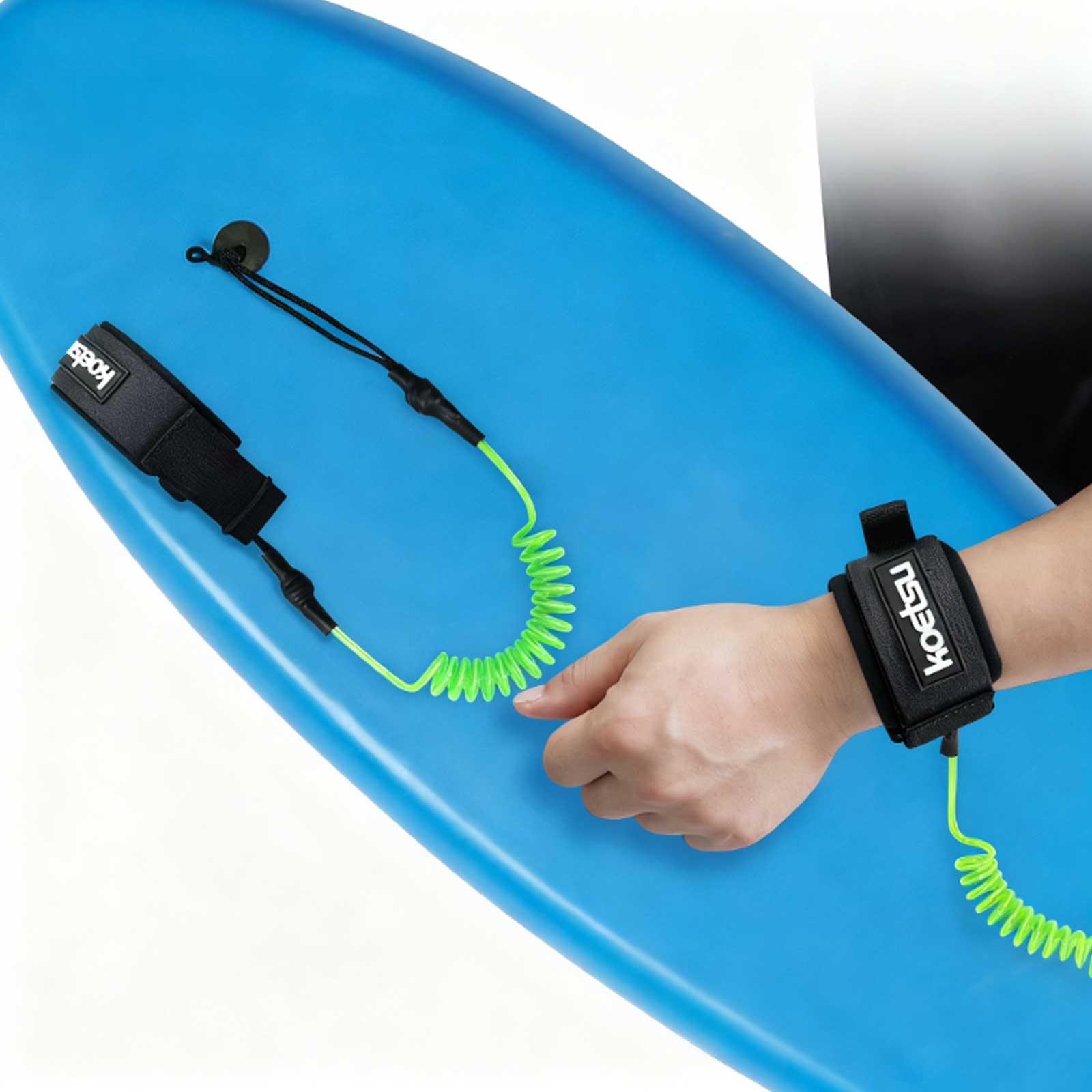 Coiled Bodyboarding Leash TPU  - Surfboard Leash Ankle 评论和价格