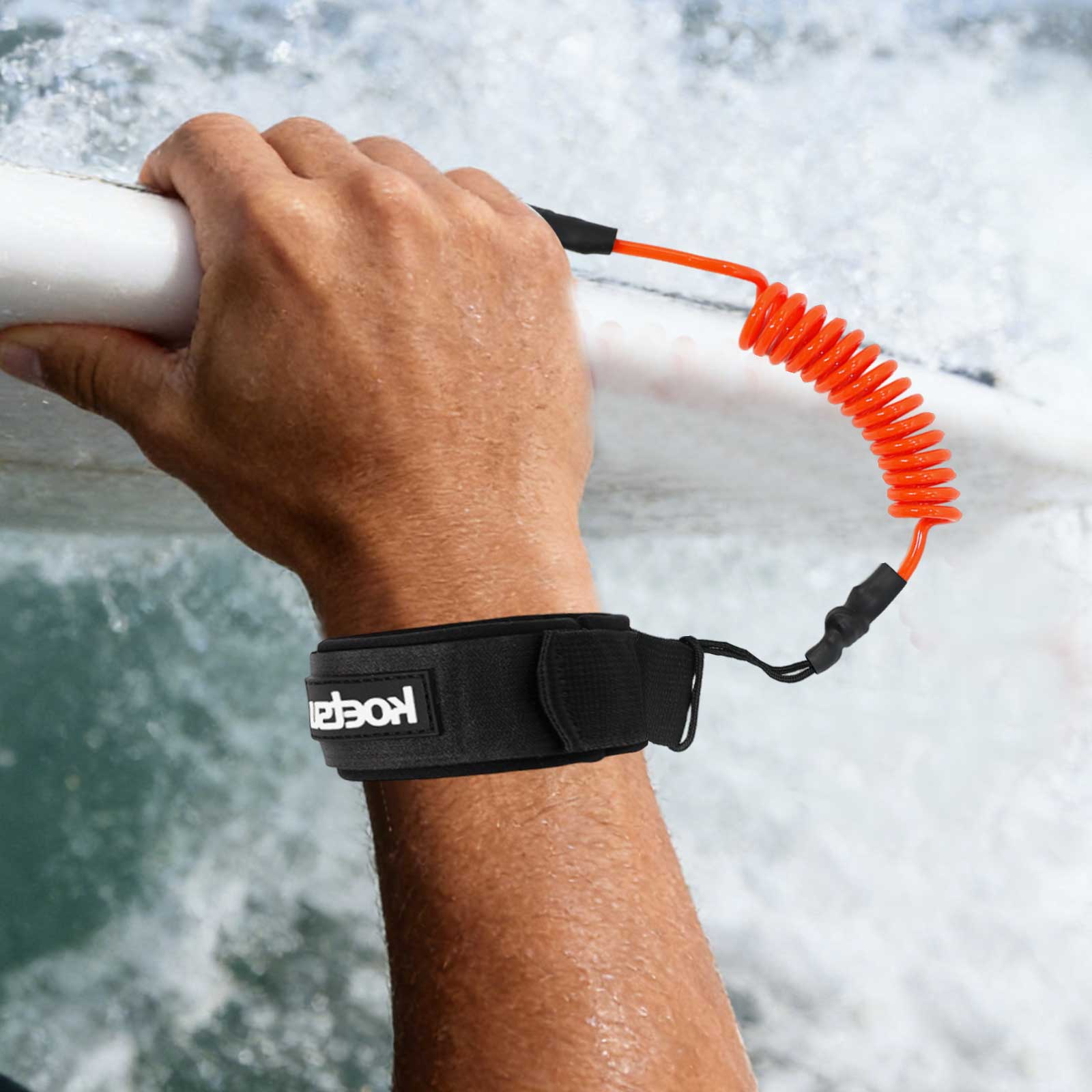 Coiled Bodyboarding Leash TPU  - Surfboard Leash Ankle 评论和价格