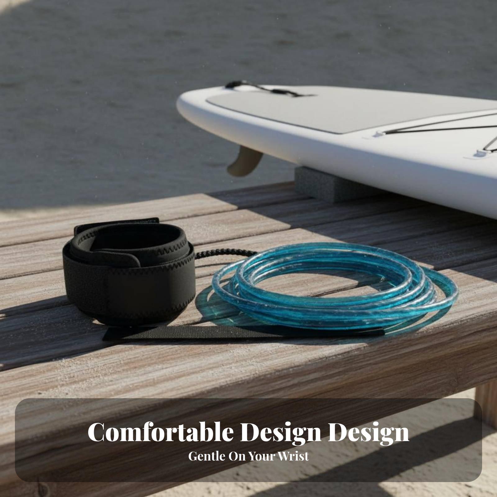 Knot Free Surf Leash for Board - Surfboard Leash Ankle 评论和价格