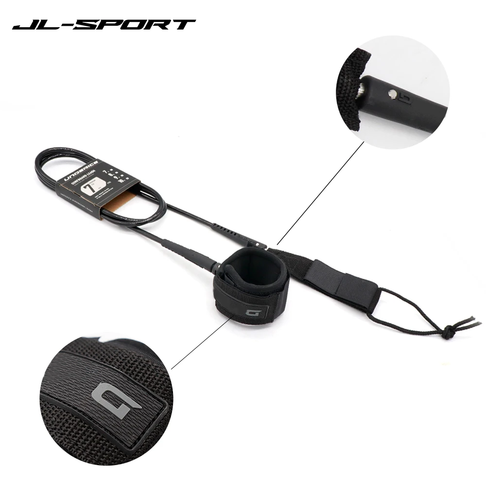 Surf Leash 6~9FT7mm Surfboard  - Surfboard Leash Ankle 评论和价格