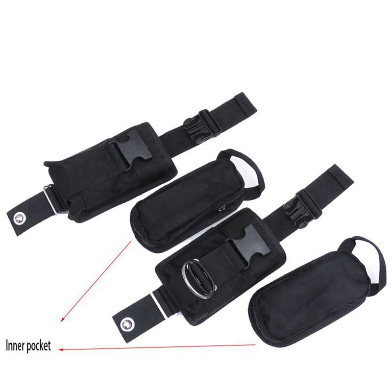 New 6Pcs Spare Black 1680D Nyl - Dive Weight Belt 评论和价格