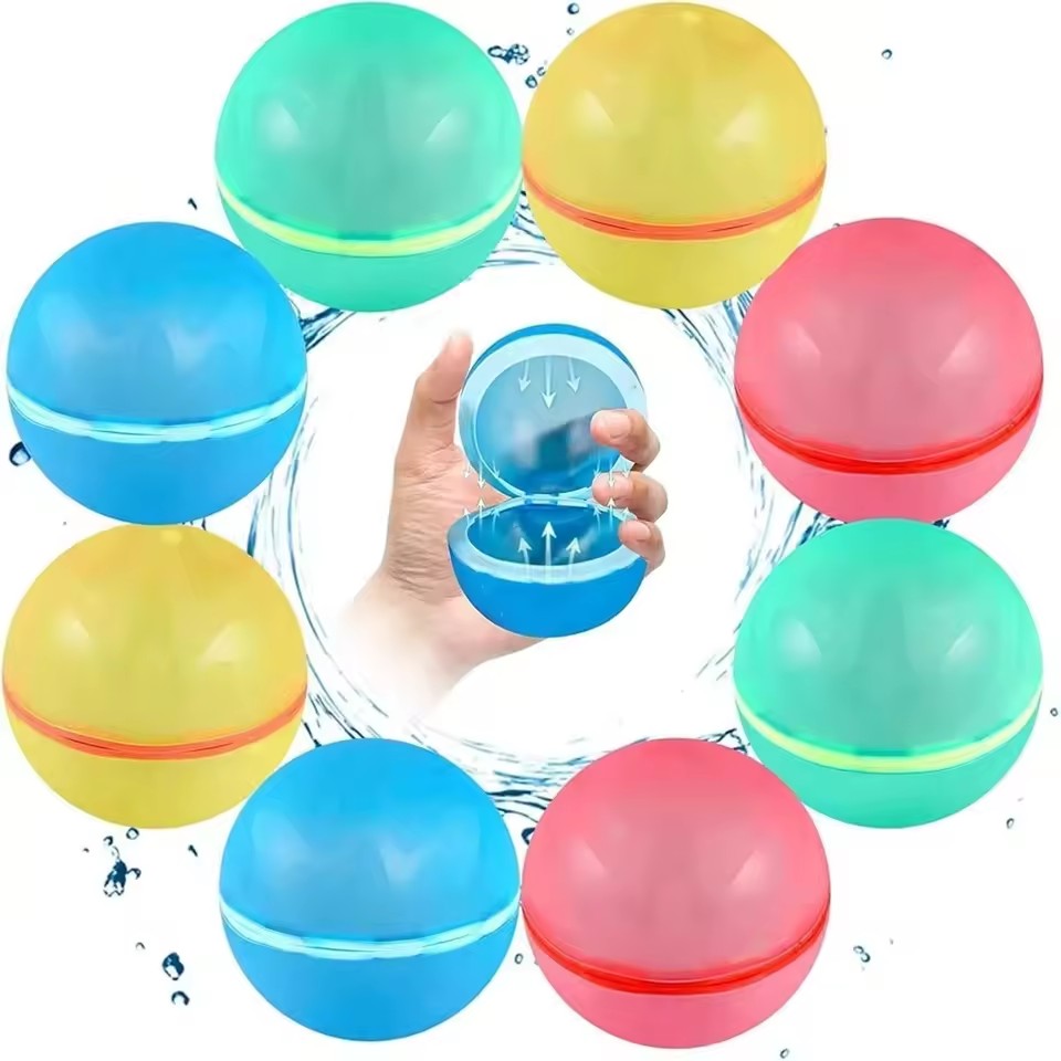 1-50 Pack Reusable Water Balls - Aquatic Sports 评论和价格